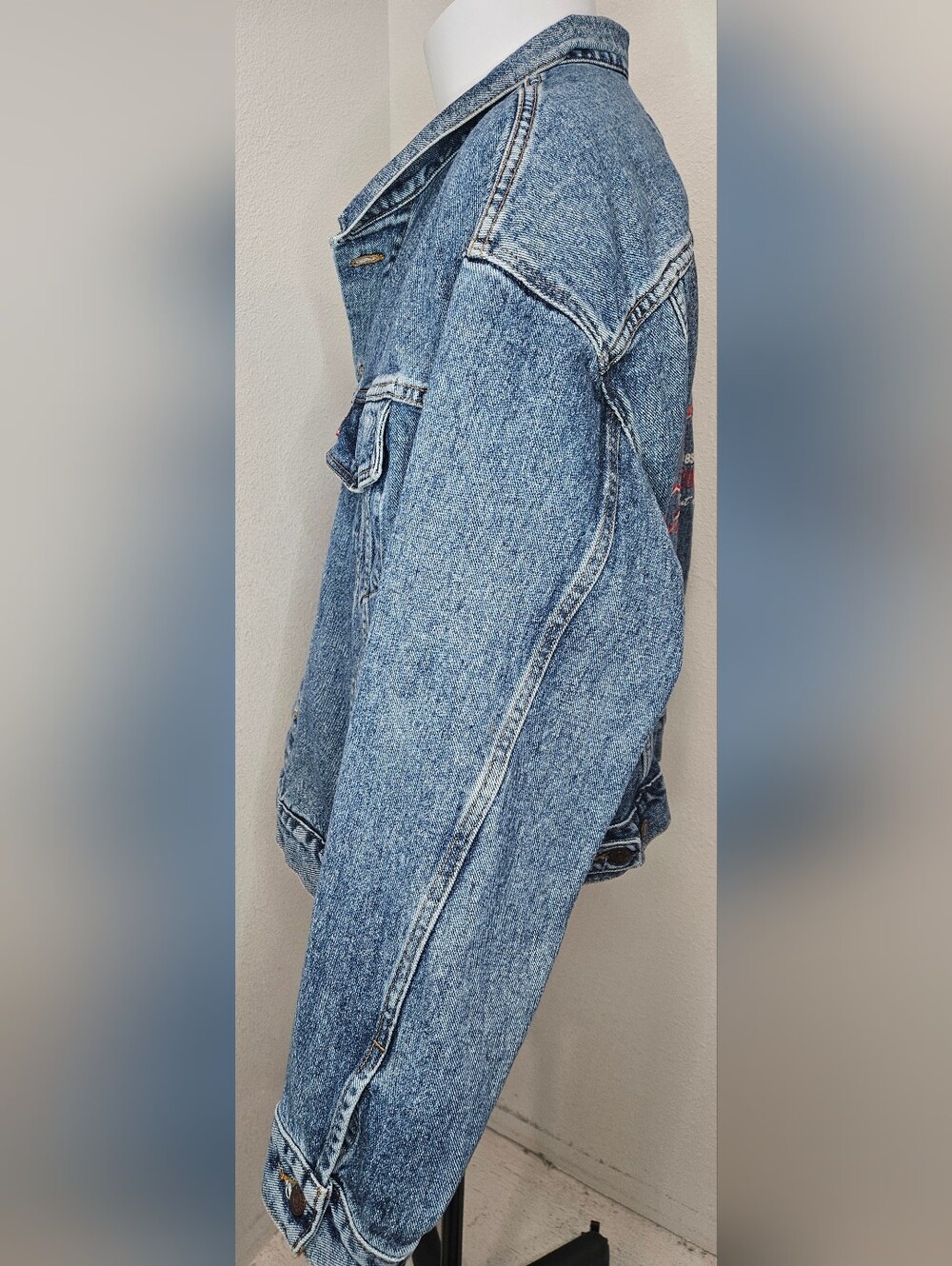 Levi's Graphic Trucker Jacket 73598 Men's Large - Picture 2 of 9